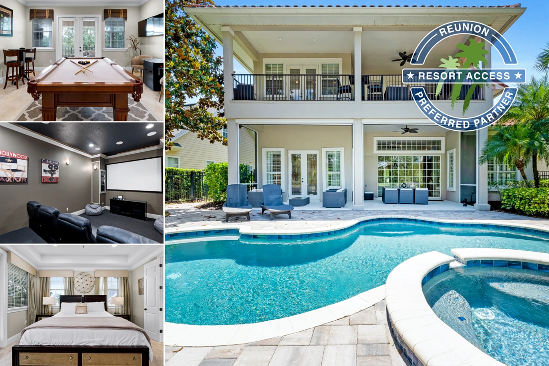 Luxury Pool Home! Cinema, Pool Table - Close to Disney! in Kissimmee, Florida, United States — photo 1