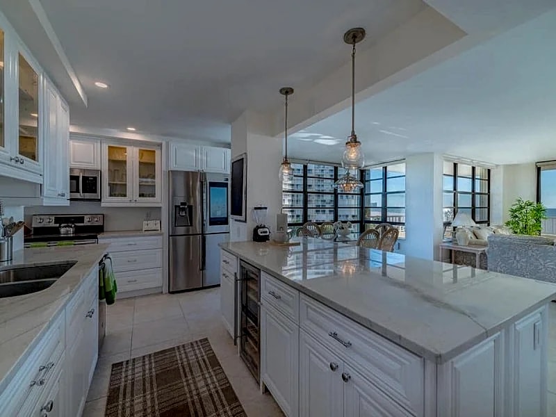 End Unit w/ Top of Line Finishes / Crazy Wide Gulf Views!