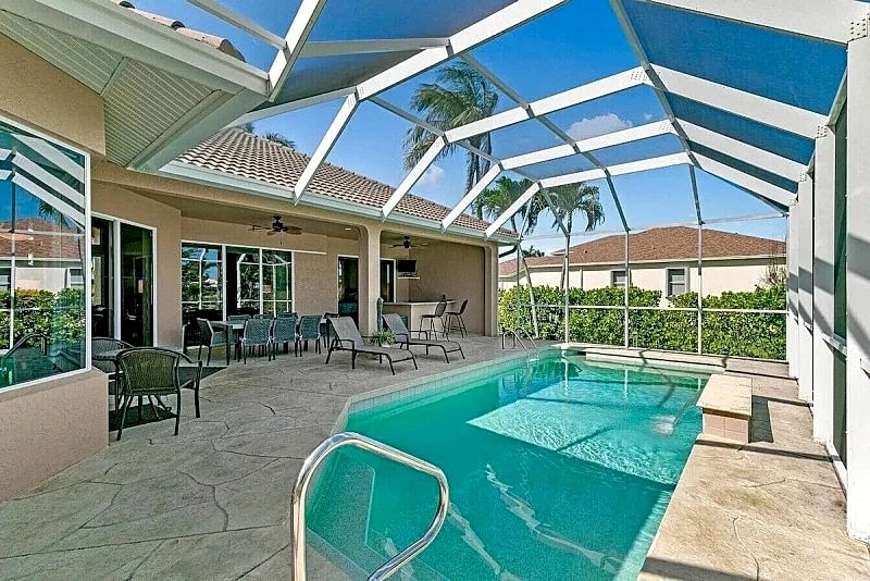 Mile From Beach Access, Spacious and Redone, Heated Pool! in Marco Island, Florida, United States — photo 2