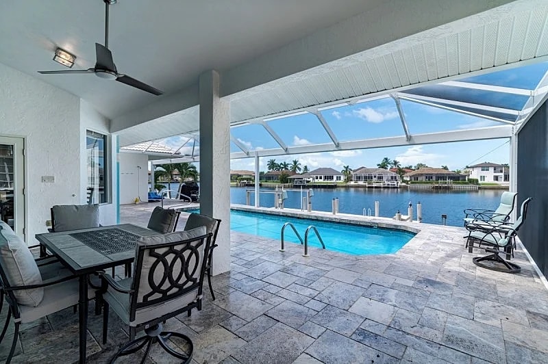 Waterfront 3 Bed I Wide Water Views I Heated Pool in Marco Island, Florida, United States — photo 5