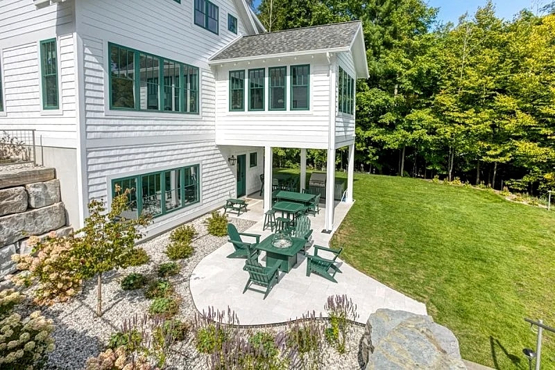 Traverse City Lakemore Resort Side by Side Luxury Lakefront Homes on Arbutus Lk