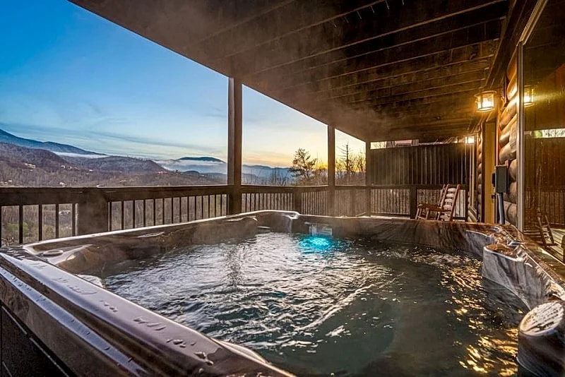 All About The View Cabin: Game Room, Pool Table, Theater in Gatlinburg, Tennessee, United States — photo 2