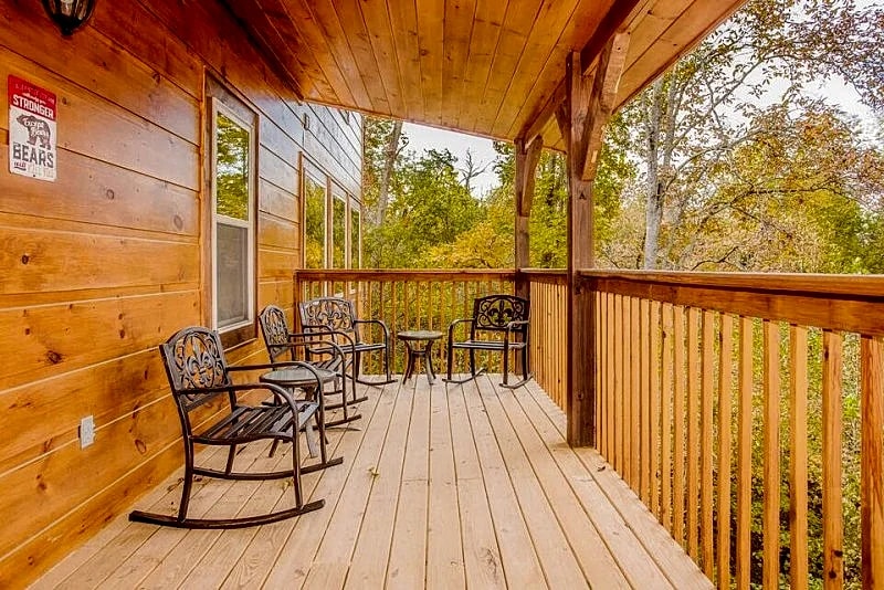 A Bear's Alpine Splash: Private Pool, 1.4 miles to The Island in Pigeon Forge, Tennessee, United States — photo 5