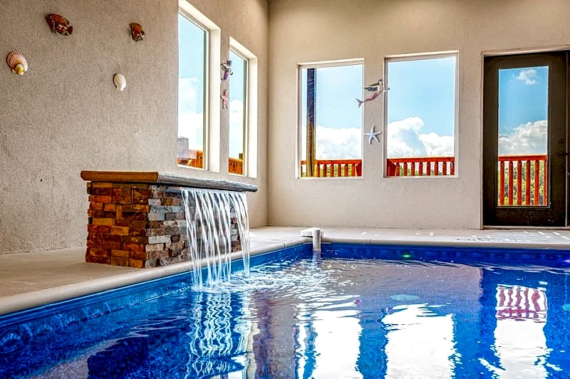 Cloud Splash: Indoor Heated Pool, Game Room, Fireplace