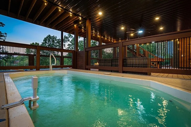 Happily Ever After Romantic Cabin w/ Pool, Hot Tub & Fire Pit in Sevierville, Tennessee, United States — photo 5