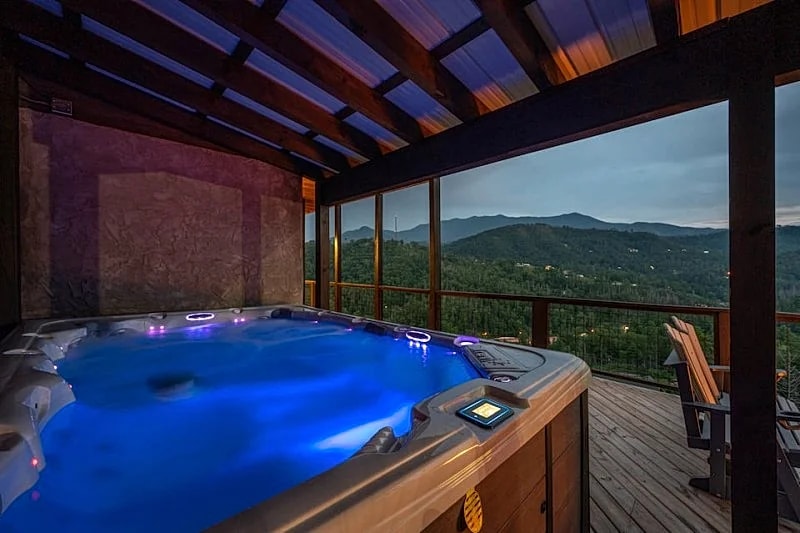 Love on the Horizon 180° View 10p swimspa Arcade Sleep 18 in Gatlinburg, Tennessee, United States — photo 5