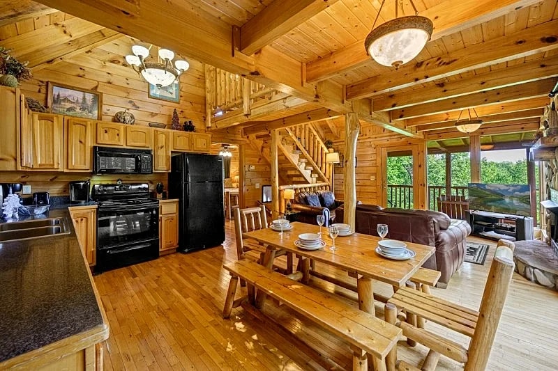 See Forever Cabin in Gatlinburg: Dog friendly, Mtn Views in Gatlinburg, Tennessee, United States — photo 3