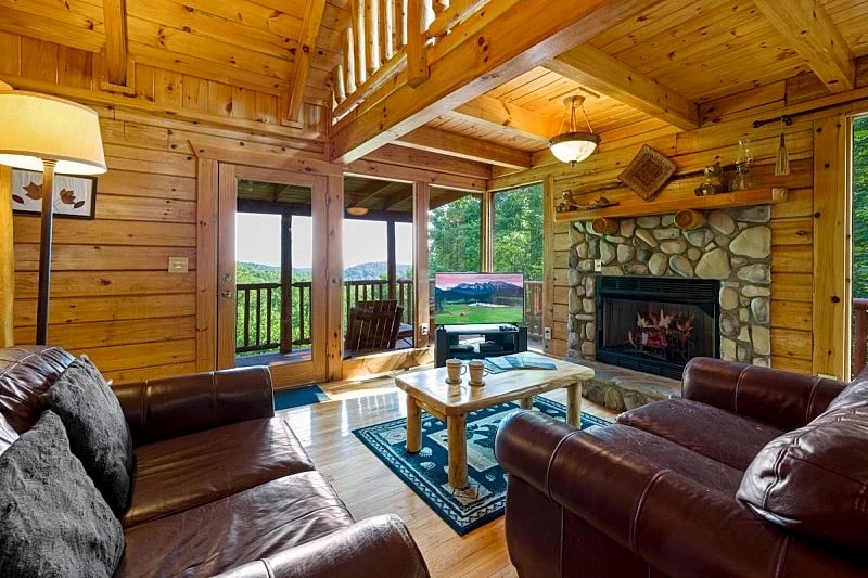 See Forever Cabin in Gatlinburg: Dog friendly, Mtn Views in Gatlinburg, Tennessee, United States — photo 5