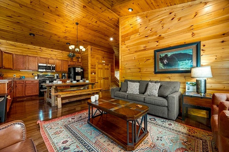 Smoky Mountain High Cabin w/ Views, Game Room & Hot Tub in Gatlinburg, Tennessee, United States — photo 5