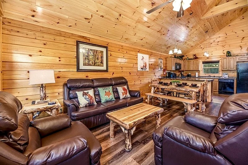 Crazy Like a Fox Cabin w/ Hot Tub, Pool Table, Media Room in Pigeon Forge, Tennessee, United States — photo 5