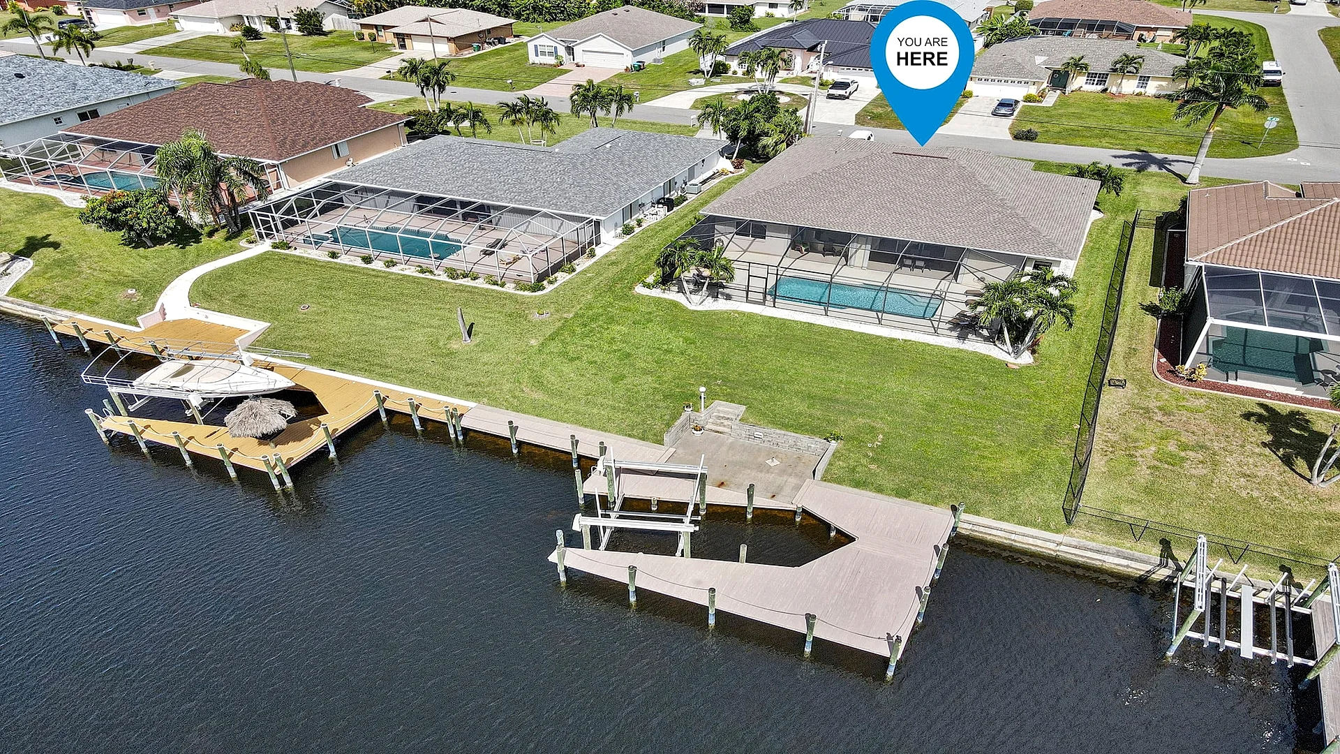 Timeout -south facing terrace with large pool in Cape Coral, Florida, United States — photo 4