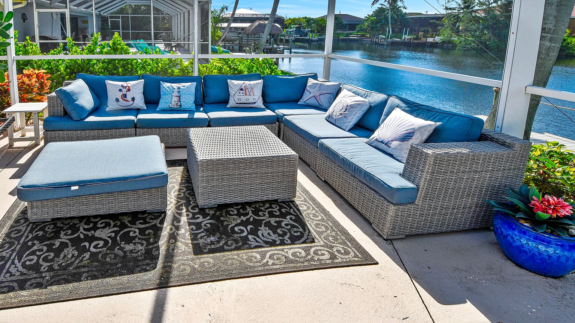 Seascape - Spa/Whilrpool, South Terrace, 4 Bedroom in Cape Coral, Florida, United States — photo 3