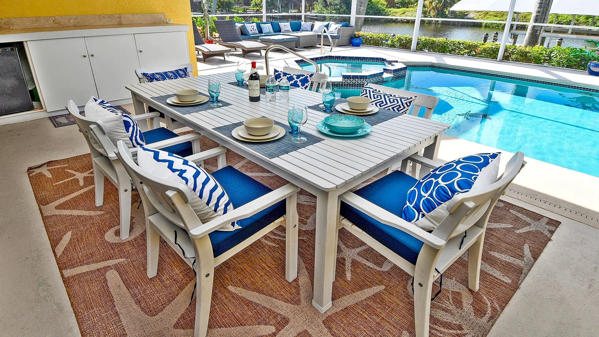 Seascape - Spa/Whilrpool, South Terrace, 4 Bedroom in Cape Coral, Florida, United States — photo 4