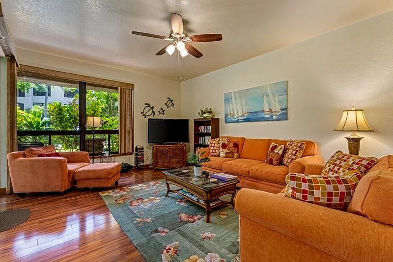 SPECTACULAR !! Ground Floor Condo Sleeps 5 Golf ,Tennis ,.Gym Pool, Jacuzzi in Waikoloa Village, Hawaii, United States — photo 3