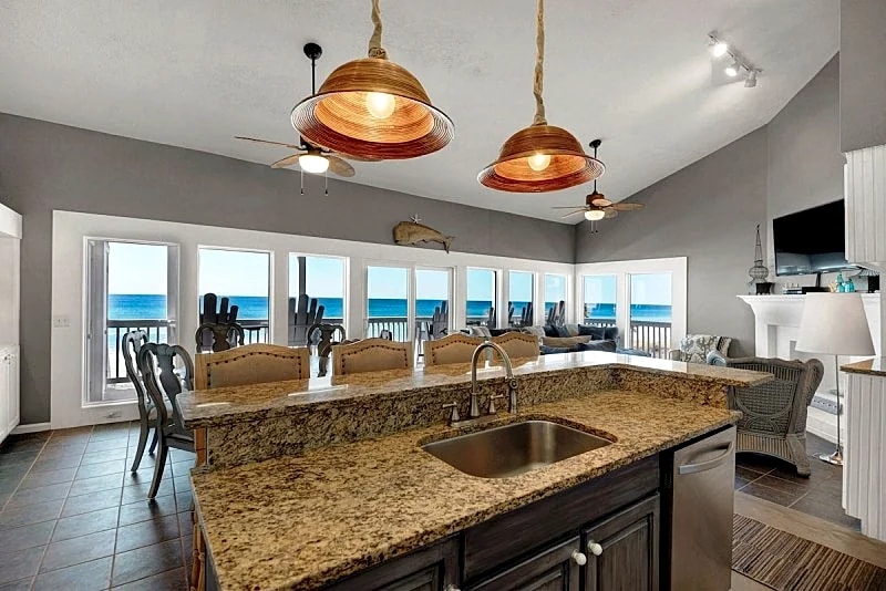 Beautiful Corner (End) Unit with Wrap-Around Balcony and Western Sunset Views