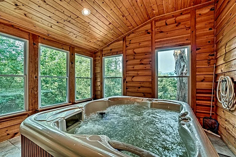 Hot Tub + Game Room: Mountain Retreat in Otto! in Otto, North Carolina, United States — photo 2