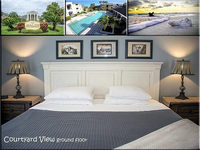 Ground floor, King bed, private unit - COURTYARD-VIEW in Clearwater, Florida, United States — photo 2