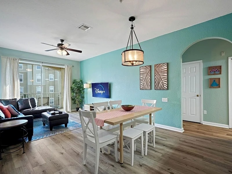 Hidden Gem less than 2 miles to Disney! NEW FLOORS and much more! 2 bed/2 bath