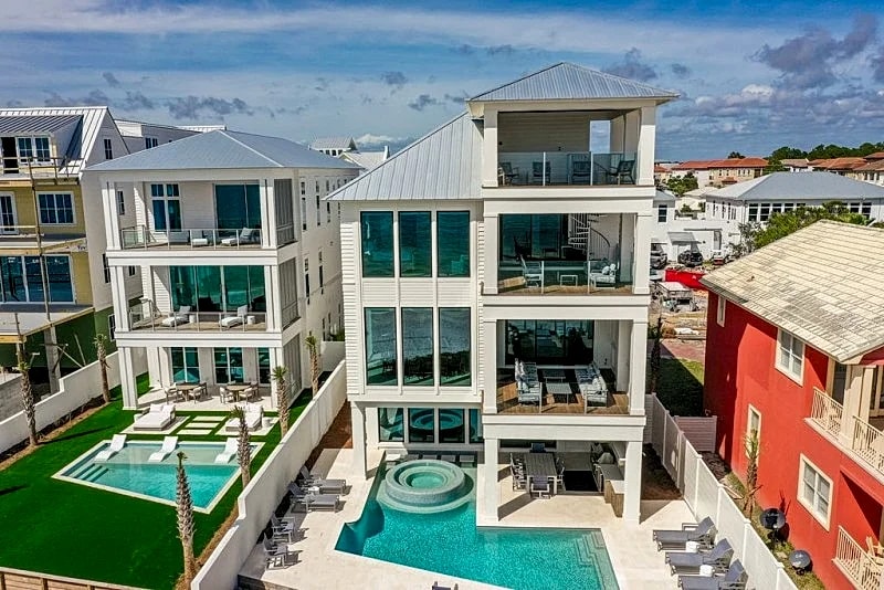 Brand new beachfront home in Santa Rosa Beach, Florida, United States — photo 3