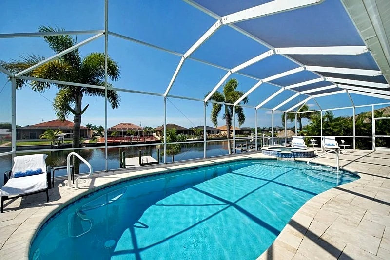 CCVS - Villa Blue Bayou - Sunny Southern Retreat with Pool & Canal Views in Cape Coral in Cape Coral, Florida, United States — photo 5