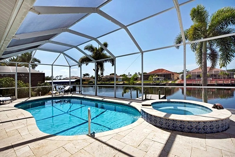 CCVS - Villa Blue Bayou - Sunny Southern Retreat with Pool & Canal Views in Cape Coral in Cape Coral, Florida, United States — photo 4