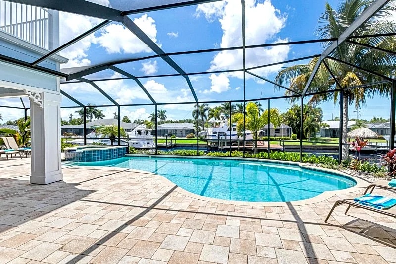 CCVS - Luxury Villa Caribbean Breeze - Key West Style Waterfront Retreat in Cape Coral in Cape Coral, Florida, United States — photo 2