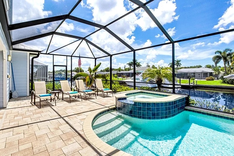 CCVS - Luxury Villa Caribbean Breeze - Key West Style Waterfront Retreat in Cape Coral in Cape Coral, Florida, United States — photo 5