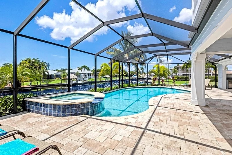 CCVS - Luxury Villa Caribbean Breeze - Key West Style Waterfront Retreat in Cape Coral in Cape Coral, Florida, United States — photo 4