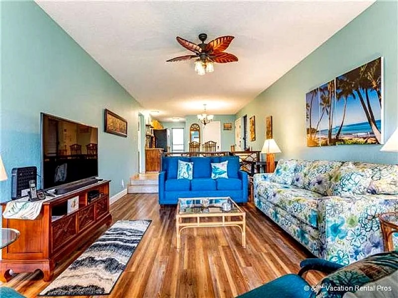 Maui Hill 127, 2 Bedrooms, Resort View, Pool, Spa, Sleeps 6 in Kihei, Hawaii, United States — photo 3