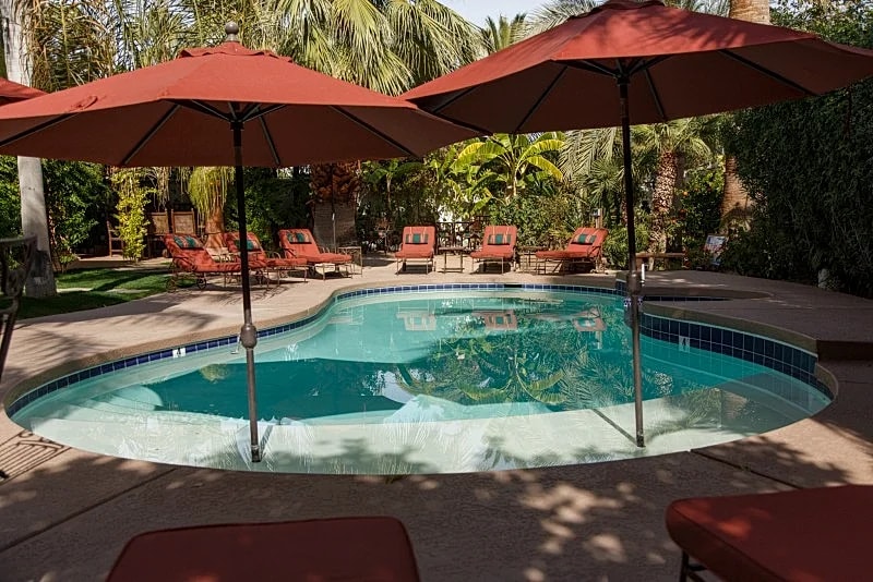Private Casita Antigua for 2, Romantic, Old Spanish Estate, Pool, Gardens in Palm Springs, California, United States — photo 4