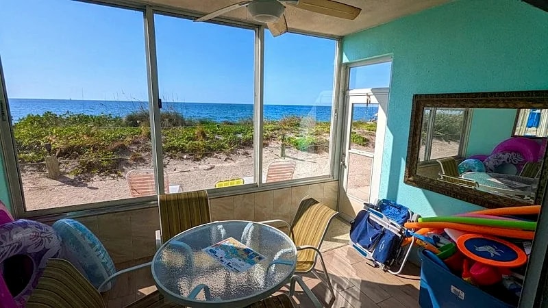 Gulf-Front Paradise on Turtle Beach, 2BR/2BA with Boat Dock & Stunning Views