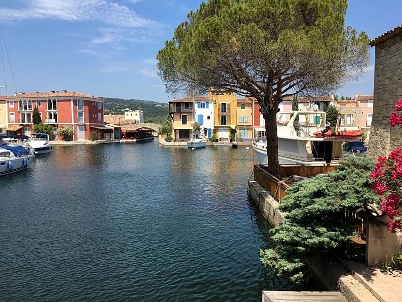 Stylish waterside apartment with fantastic views in Grimaud, Var, France — photo 1
