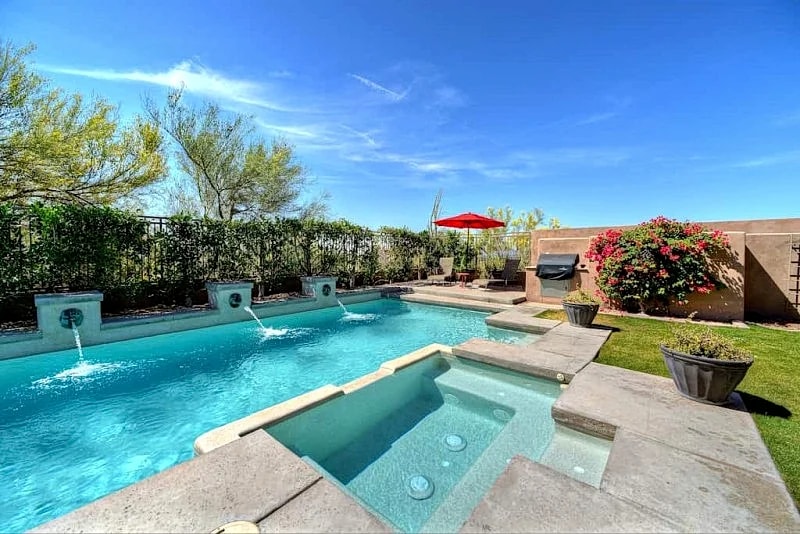 Luxury 4 Beds 3 Bath + TV Rm Private Pool. View! Golf & Trails. Great Location! in Scottsdale, Arizona, United States — photo 2