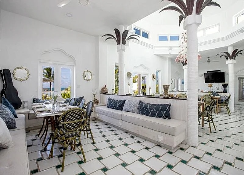 Impeccable Oceanfront Estate On Your Own 1200 Feet Of Private Pink Sand Beach