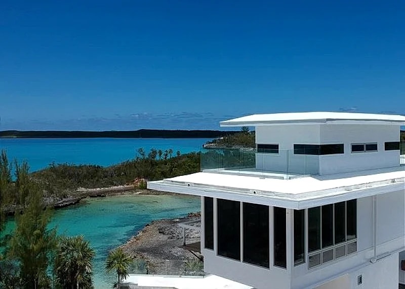 Spectacular Beachfront Estate on Calm Caribbean Cove; Private Beach, Htd.Pool