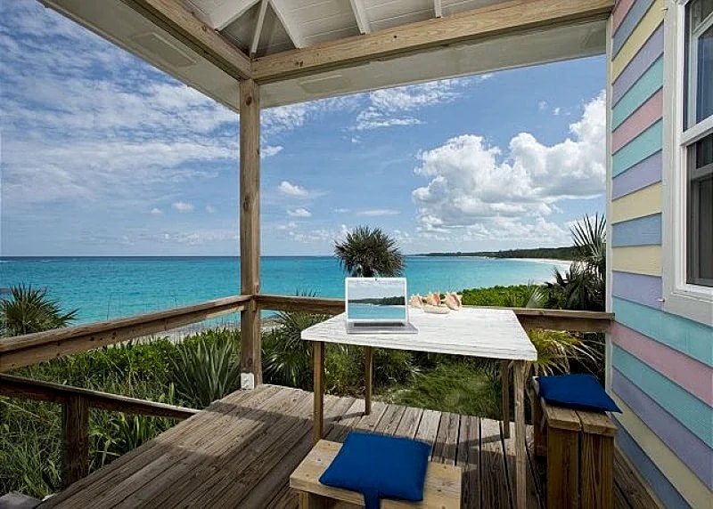 Cayo Loco Romantic Atlantic Beachfront Honeymoon WiFi/SUP in Eleuthera, Bahamas — photo 4