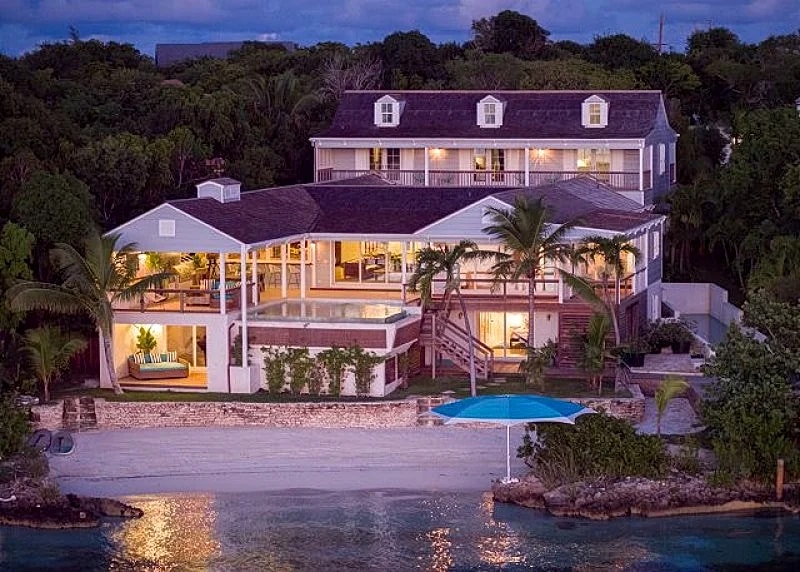 Private Beach & Dock, Glorious Sunset on the Bay, 5 min to Pink Sands Beach