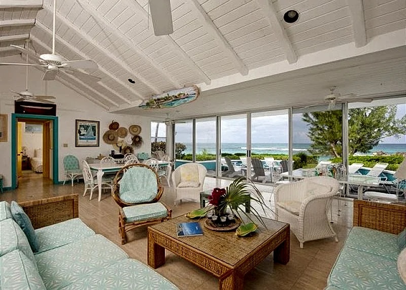 Secluded Pink Sand Beachfront Estate W/ Main House and Guest Cottage