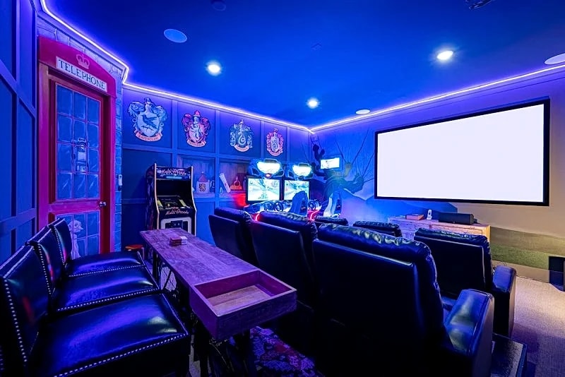 Theater/Games Room | Themed Bedrooms | Reunion Membership in Kissimmee, Florida, United States — photo 2