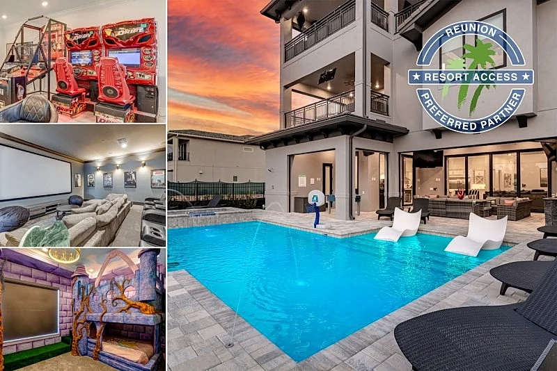 Bear's Den Gem | 8 bed | Private Pool Theater Room | Game Area