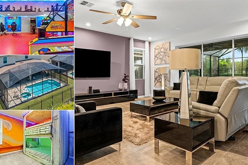 Dazzling Solara | Amazing Games Room and Themed bedrooms!