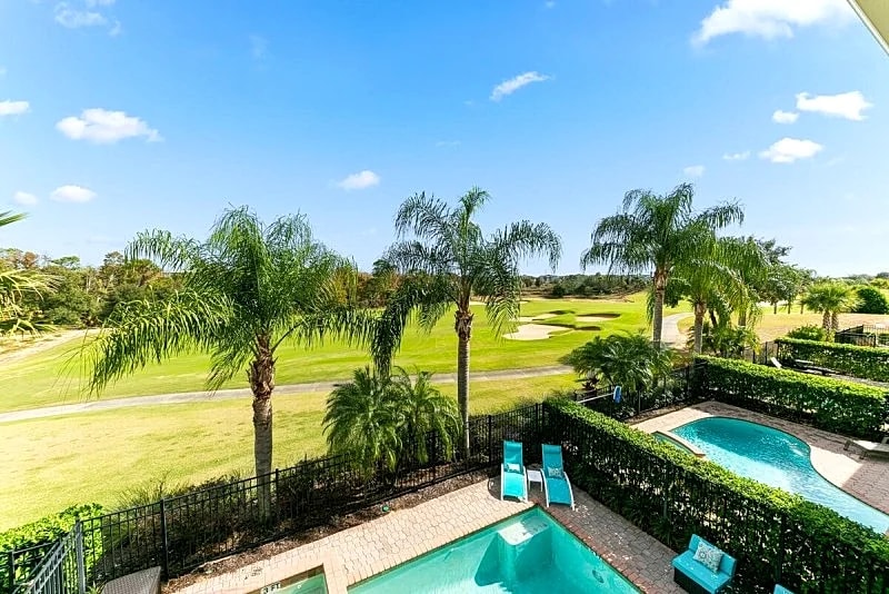 Golden Villa | Awesome Themed Bedrooms | Pool Table | Golf Course Views in Reunion Resort in Kissimmee, Florida, United States — photo 3