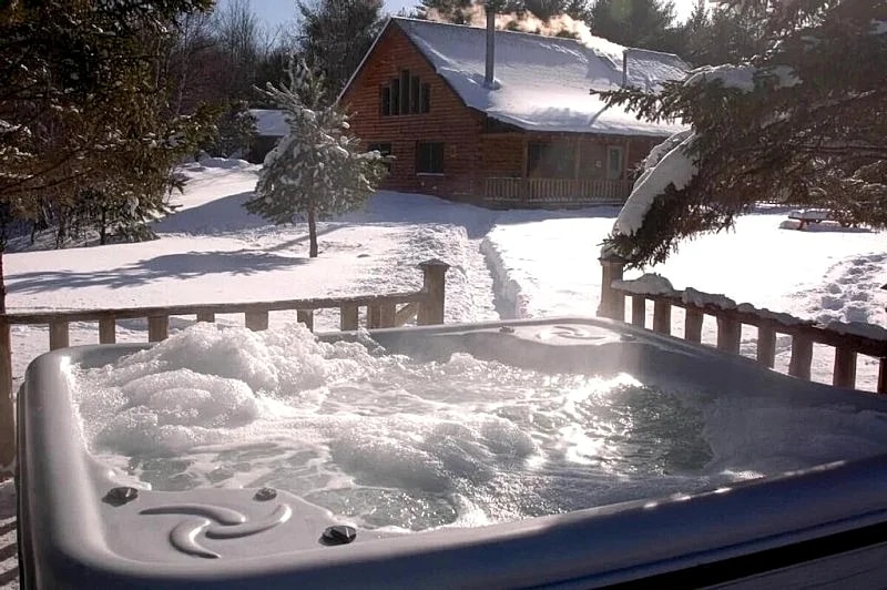Ultimate Privacy ~ NW Adirondack, Log Cabin, 16 Acres, Includes Pontoon Boat! in Colton, New York, United States — photo 2