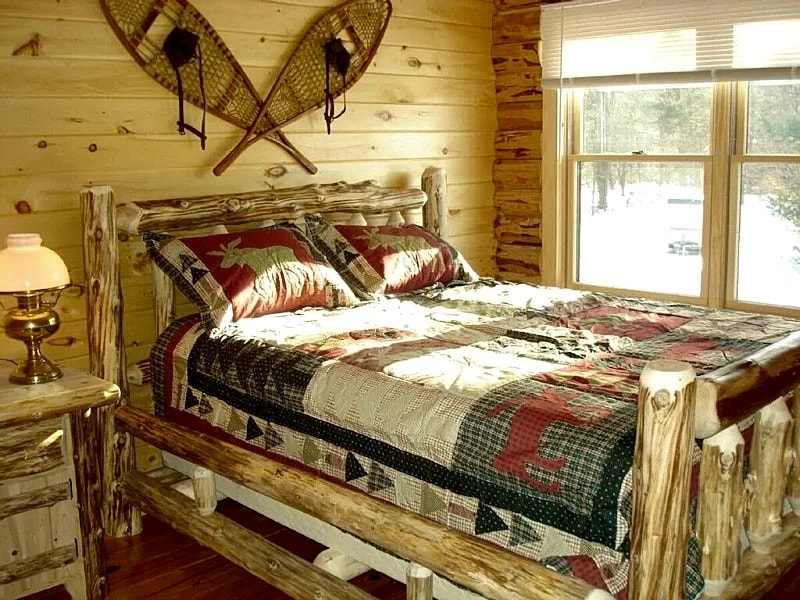 Ultimate Privacy ~ NW Adirondack, Log Cabin, 16 Acres, Includes Pontoon Boat! in Colton, New York, United States — photo 4