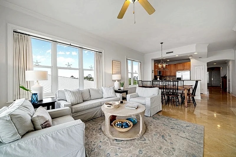 Adagio D405 Quiet Private Top 4th Floor Corner!! Premium Pool Front!+ Ice Maker! in Santa Rosa Beach, Florida, United States — photo 4