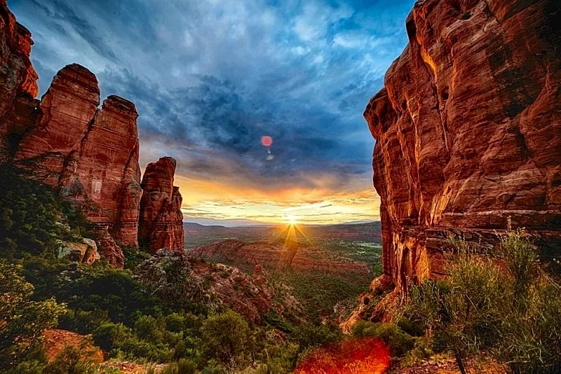Charming detached guest bedroom , idyllic tranquil setting in Sedona, Arizona, United States — photo 4