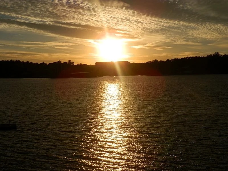 Fantastic views and amazing sunsets. Book early for best dates.