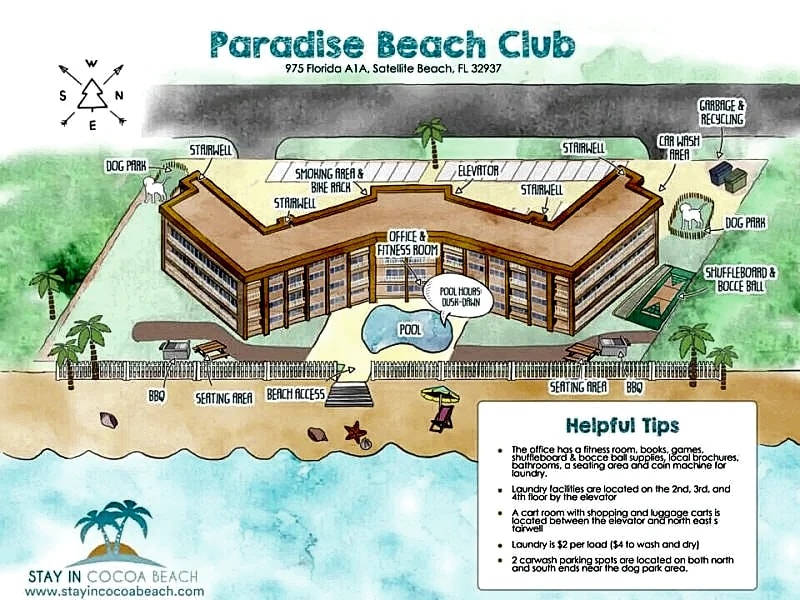 Spacious – Ground floor right on the Beach! in Satellite Beach, Florida, United States — photo 3