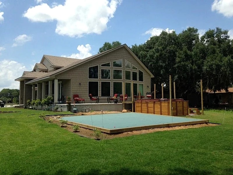 Lake front home, fish from the dock. Bring your boat (boat storage area) in Leesburg, Colorado, United States — photo 1