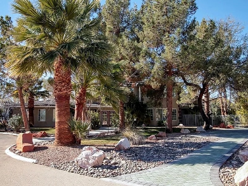 Healthy House for Teams, Families, Executives: Pool, Jacuzzi in 2 House Compound in Las Vegas, Nevada, United States — photo 4